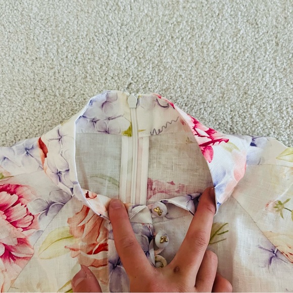 Zimmermann Mini Dress Size 2 - Picture 7 of 9